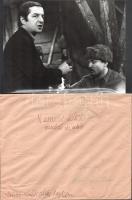 ca 1974 Nemere László (1928-2005) filmrendező Hat köpeny c. filmjének 8 db werkfotója, Kiss Júlia fo...