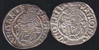 I.Ferdinánd 1526-1564. Denár Ag (2x) klf évszámmal T:3