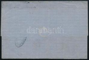 1871 Levél Spanyolországba / Cover to Spain "LONDON"