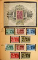 Hagyaték: Postatiszta magyar gyűjtemény 1945- 2006 jobb kiadásokkal pl. Roosevelt, Lánchíd blokkok, ...