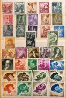 Hagyaték: Postatiszta magyar gyűjtemény 1945- 2006 jobb kiadásokkal pl. Roosevelt, Lánchíd blokkok, ...