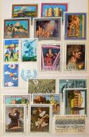 Hagyaték: Postatiszta magyar gyűjtemény 1945- 2006 jobb kiadásokkal pl. Roosevelt, Lánchíd blokkok, ...