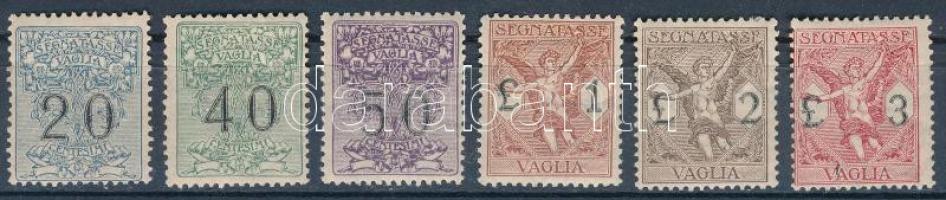 1924 Elszámolási bélyegek Mi 1-6