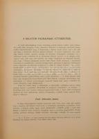 A Balaton faunája. Entz Géza vezetése alatt írták: Brancsik Károly, Daday Jenő, Francé Rezső, Lovass...