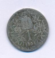 Ausztria 1894. 1K Ag "Ferenc József" T:F Austria 1894. 1 Corona Ag "Franz Joseph" C:F Krause KM#2804
