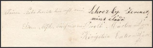 1866 Kistokaji földrészlet adásvételi szerződése 50kr illetékbélyeggel