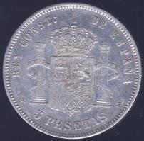 Spanyolország 1892PG-M 5P Ag XIII. Alfonso T:3 kis ph