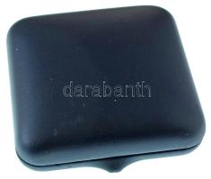 2017. "80. születésnapra" gravírozott, névre szóló, jelzett Ag emlékérem kapszulában, dísz...