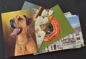 50 db MODERN magyarországi és külföldi város és motívum képeslap / 50 modern Hungarian and foreign town and motive postcards