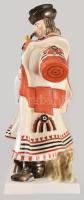 Herendi Pipázó betyár figura. Kézzel festett porcelán, jelzett, hibátlan, m: 33,5 cm /// Herend ...