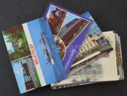 70 db MODERN megíratlan magyarországi város képeslap / 70 modern unused Hungarian town postcards