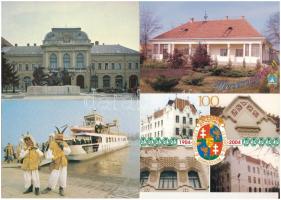 30 db MODERN megíratlan magyarországi város képeslap / 30 modern unused Hungarian town postcards