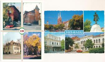 30 db MODERN megíratlan magyarországi város képeslap / 30 modern unused Hungarian town postcards