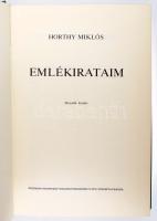 Horthy Miklós: Emlékirataim. Toronto, 1974, Stephen Vörösváry-Weller Publishing Co., 319 p.+ 8 (kéto...