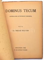 15 db vegyes vallási témájú könyv és kiadvány: Nádas Zoltán: Dominus Tecum. Gondolatok az Üdvözlégy ...