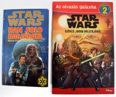 Vegyes Star Wars (Csillagok háborúja) tétel, 5 db: Brian Daley: Han Solo hadjárata.; Szökes Jabba pa...