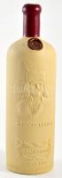 Tokaji száraz furmint muzeális bor 1993. bontatlan kerámia palack Rákóczi palack, Rákóczi Ferenc dombornyomott képével