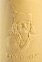 Tokaji száraz furmint muzeális bor 1993. bontatlan kerámia palack Rákóczi palack, Rákóczi Ferenc dom...