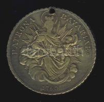 Német Államok / Bajorország 1760. 1Thaler "Maximiliam III." fém másolata T:3 ly./ph