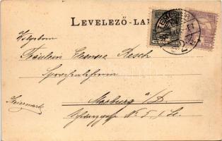 1900 Temesvár, Timisoara; zsinagóga / synagogue. Römmler &amp; Jonas (fl)