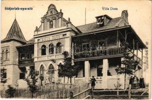 Stájerlak, Steierlak, Stájerlakanina, Steierdorf, Anina; Villa Dora. Hungária áruház kiadása / villa (EK)