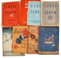 cca 1940-1960, 8 darab klf kotta.