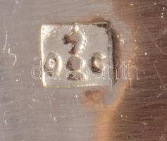 Christofle Boréal 12 személyes evőeszköz készlet, jelzett díszdobozban. Ezüstözött alpakka, jelzett,...