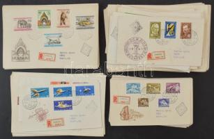 Kb 100 db 1961-es FDC, javarészt címezetlenek