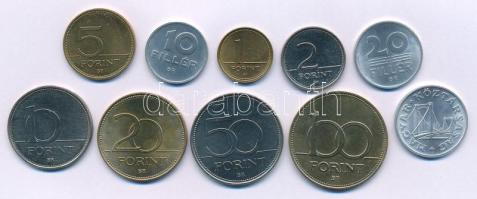 1993. 10f-100Ft (10xklf) forgalmi összeállítás T:BU