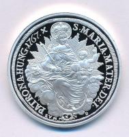 DN "A legértékesebb magyar érmék - Mária Terézia ezüst tallérjának replikája" ezüstözött Cu emlékérem kapszulában, "COPY" jelzéssel (40mm) T:PP