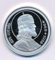 DN "A legértékesebb magyar érmék - Az 1938-as Szent István 5 Pengős replikája" ezüstözött ...