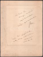 1956 Ady Endre édesanyja, özv. Ady Lőrincné portréja, Fleischer Miklós festménye után készült, nagym...