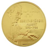 ifj. Szlávics László (1959-) 2011. "Nagy Magyarok / Szent-Györgyi Albert" aranyozott Cu emlékérem kapszulában (40mm) T:PP