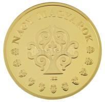 ifj. Szlávics László (1959-) 2011. "Nagy Magyarok / Szent-Györgyi Albert" aranyozott Cu em...