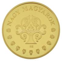 ifj. Szlávics László (1959-) 2011. "Nagy Magyarok / Vörösmarty Mihály" aranyozott Cu emlék...