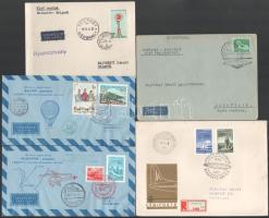 43 db alkalmi légi küldemény