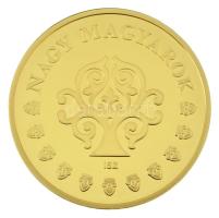 ifj. Szlávics László (1959-) 2011. "Nagy Magyarok / Kossuth Lajos" aranyozott Cu emlékérem...