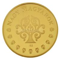 ifj. Szlávics László (1959-) 2011. "Nagy Magyarok / Ybl Miklós" aranyozott Cu emlékérem ka...