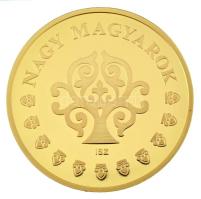 ifj. Szlávics László (1959-) 2011. "Nagy Magyarok / Pázmány Péter" aranyozott Cu emlékérem...