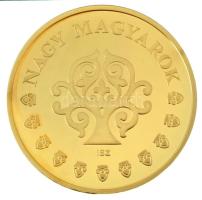 ifj. Szlávics László (1959-) 2011. "Nagy Magyarok / Zrínyi Ilona" aranyozott Cu emlékérem ...