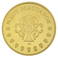 ifj. Szlávics László (1959-) 2011. "Nagy Magyarok / Kazinczy Ferenc" aranyozott Cu emlékér...