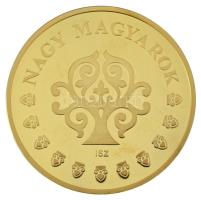 ifj. Szlávics László (1959-) 2011. "Nagy Magyarok / Deák Ferenc" aranyozott Cu emlékérem k...
