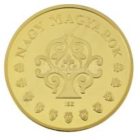 ifj. Szlávics László (1959-) 2011. "Nagy Magyarok / II. Rákóczi Ferenc" aranyozott Cu emlé...