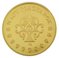 ifj. Szlávics László (1959-) 2011. "Nagy Magyarok / Liszt Ferenc" aranyozott Cu emlékérem ...