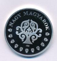 ifj. Szlávics László (1959-) 2011. "Nagy Magyarok / Liszt Ferenc" ezüstözött Cu emlékérem ...