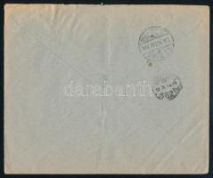 1940 Nagyvárad (Oradea), Globus gyertya, zsiradék és viaszárugyár fejléces boríték, a román nyelvű f...