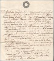 1853 Nagyenyed, Mihályi Károly (1808-1880) filozófus, pszichológus, a nagyenyedi evang. reform. koll...