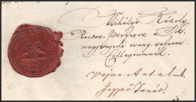 1853 Nagyenyed, Mihályi Károly (1808-1880) filozófus, pszichológus, a nagyenyedi evang. reform. koll...