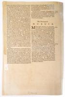 Johannes Janssonius: Granata, et Murcia Regna, Granada és Murcia térképe. Színezett rézmetszet. Megj...