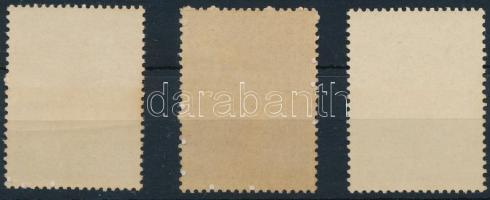 Kínai Népköztársaság 1962 Mi 640-642 (Mi EUR 150.-) (barnás gumi / brownish gum)